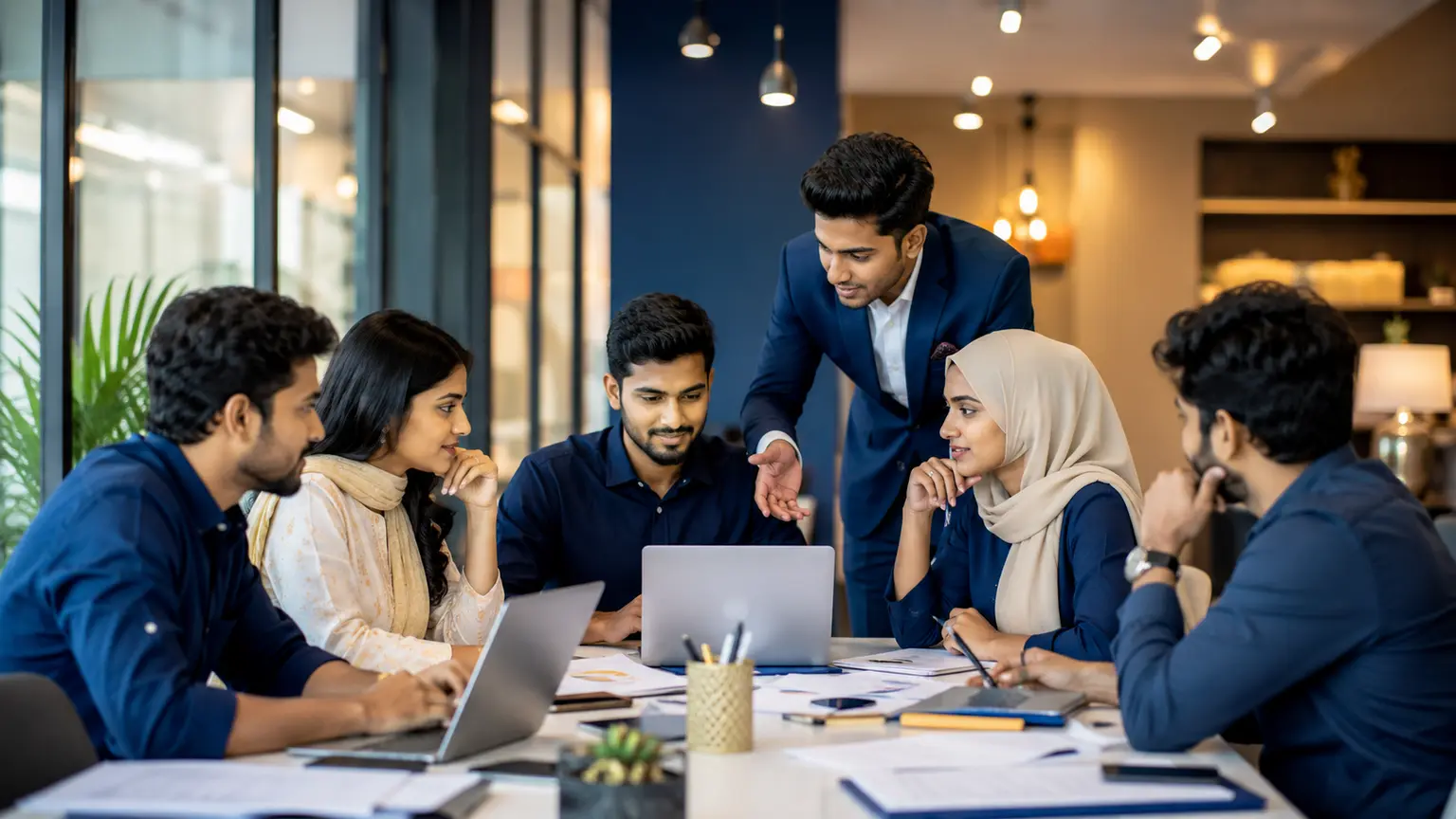 A representative career preparation session with Bangladeshi jobseekers